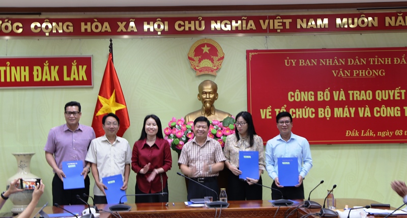 Văn phòng UBND tỉnh Đắk Lắk phòng, chống tham nhũng, tiêu cực năm 2025